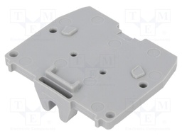 End plate; grey