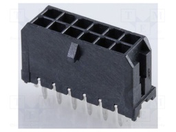 Microfit 3.0 Vert PTH /clip DR Tin 12Ckt