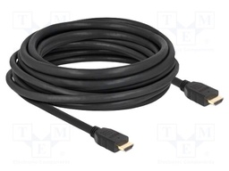 Cable; HDMI plug,both sides; HDMI 2.1; Len: 7m; black; 26AWG; black