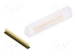 Connector: pin strips; pin header; male; PIN: 48; 2.54mm; SMT; 2x24