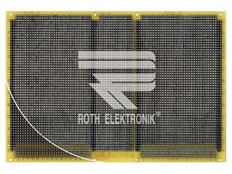 Board: universal; single sided,prototyping; W: 160mm; L: 233.4mm