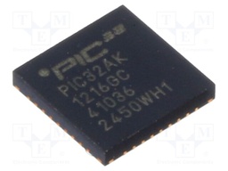 IC: PIC microcontroller; 128kB; 200MHz; 3÷3.6VDC; SMD; VQFN36; tube