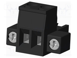 Connector: pluggable terminal block; plug; female; straight; 5mm