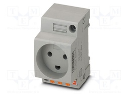 Connector: AC supply; socket; female; 16A; PIN: 3; push-in; 250VAC