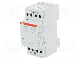 Contactor: 4-pole installation; NC x2 + NO x2; 230÷240VAC; 25A