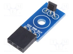 Sensor: magnetic field; 5VDC; IC: SS400; Application: ARDUINO
