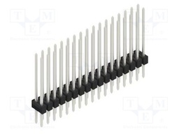 Connector: pin strips; pin header; male; PIN: 34; 2.54mm; THT; 2x17