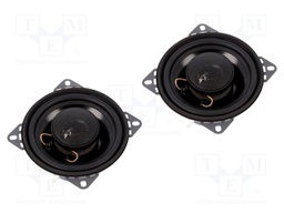 Car loudspeakers; two-way; 100mm; 80W; 80÷20000Hz; 2 loudspeakers