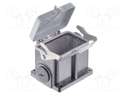 Han 48M Surf. mount. 2xM50 1Lever Cover