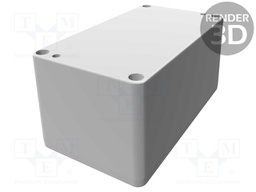 Enclosure: multipurpose; X: 65mm; Y: 115mm; Z: 55mm; 1550Z; aluminium
