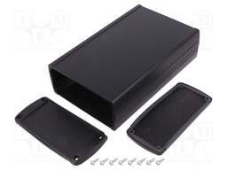 Enclosure: multipurpose; TEKAM; X: 106mm; Y: 175mm; Z: 45mm; black
