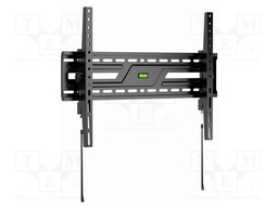 Holder; for wall mounting; 75kg; 37÷86"; black; permanent