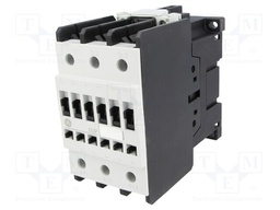 Contactor: 3-pole; NO x3; 24VAC; 65A; DIN,on panel; CL; 30kW