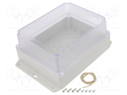 Enclosure: multipurpose; X: 146mm; Y: 186mm; Z: 90mm; Ritec; IP65