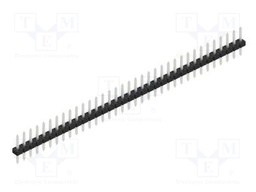 Connector: pin strips; pin header; male; PIN: 35; 2mm; THT; 1x35