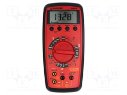 Digital multimeter; LCD 3,75 digit (3999); Bargraph: 41segm.