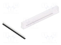 Connector: pin strips; pin header; male; PIN: 27; 2.54mm; SMT; 1x27