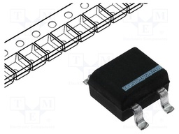 Bridge rectifier: one-phase; Urmax: 800V; MBS; Ifsm: 25A; If: 0.8A