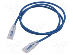 Connecting cable; PFM972; Len: 1m; RJ45; -20÷70°C; Cat: 6; Ømax: 6mm
