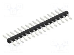 Connector: pin strips; pin header; male; PIN: 16; 2mm; SMT; 1x16