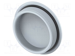 Stopper; polyamide; grey; IP68; Entrelec; Gland: PG36; 13mm