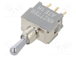 Switch: toggle; Pos: 3; SPDT; (ON)-OFF-ON; 0.05A; 0.05A; -20÷85°C