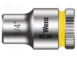 Wrench; hex socket,socket spanner; HEX 1/4"; 1/4"; 23mm