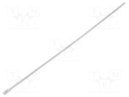 Cable tie; L: 362mm; W: 4.6mm; stainless steel AISI 304; 900N