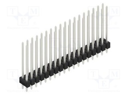 Connector: pin strips; pin header; male; PIN: 36; 2.54mm; THT; 2x18