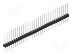 Connector: pin strips; pin header; male; PIN: 31; 2.54mm; THT; 1x31