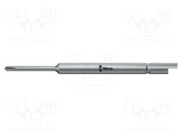 Screwdriver bit; Microstix®; M; Overall len: 64mm