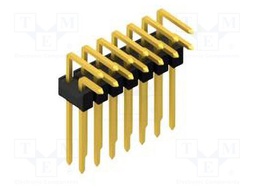 Connector: pin strips; pin header; male; PIN: 14; 2.54mm; THT; 2x7