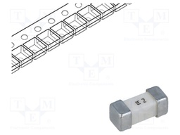 Fuse: fuse; quick blow; 2A; 250V; SMD; ceramic; Case: 2410; 476