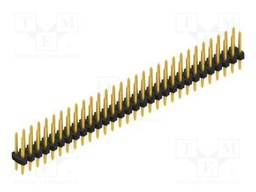 Connector: pin strips; pin header; male; PIN: 60; 2mm; THT; 2x30