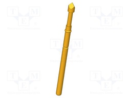 Test needle; Operational spring compression: 4mm; 5A; Ø: 2mm; 0.6N