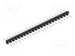 Connector: pin strips; pin header; male; PIN: 22; 2.54mm; SMT; 1x22