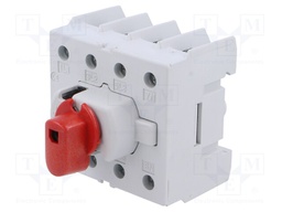 Switch-disconnector; Poles: 4; for DIN rail mounting; 63A; KU