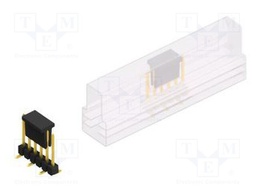 Connector: pin strips; pin header; male; PIN: 6; 2.54mm; SMT; 1x6