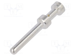 Contact; male; 0.75mm2; Han E; silver plated; crimped; 16A