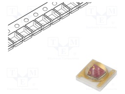 LED; 3535; 120°; convex; 3.45x3.45x1.95mm; Pmax: 1.8W