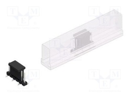 Connector: pin strips; pin header; male; PIN: 6; 2.54mm; SMT; 1x6