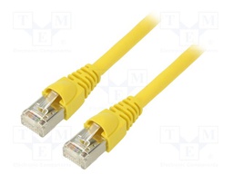 Patch cord; S/FTP; Cat: 6a; RJ45 plug,both sides; stranded; Cu