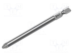 Screwdriver bit; Pozidriv®; PZ1; Overall len: 127mm