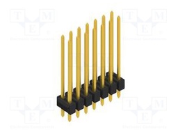 Connector: pin strips; pin header; male; PIN: 14; 2.54mm; THT; 2x7