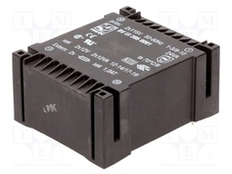 Transformer: encapsulated; 24VA; 115/115VAC; 12V; 12V; 1000mA; 460g
