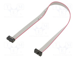 Ribbon cable with IDC connectors; Tape ph: 0.64mm; 203.2mm