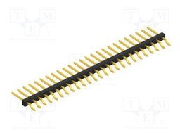 Connector: pin strips; pin header; male; PIN: 25; 2mm; SMT; 1x25