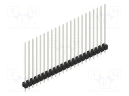 Connector: pin strips; pin header; male; PIN: 22; 2.54mm; THT; 1x22