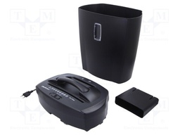 Shredder; 21l; 351x220x433mm; Cut: cross out; Protection: P-4