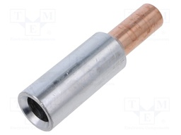 Tip: butt splice; reductive; copper / aluminum; crimped